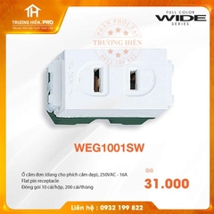 Ổ CẮM ĐƠN WIDE SERIES  PANASONIC WEG1001SW