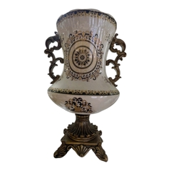 Bình hoa decor thổ cẩm