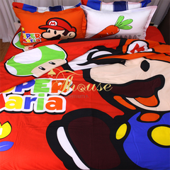 Bộ chăn ga gối drap giường 100% cotton sợi bông Hàn Quốc Julia 261