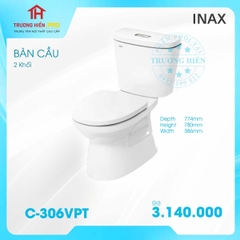 BÀN CẦU 2 KHỐI LINAX C-306VPT