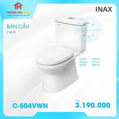 BÀN CẦU 2 KHỐI LINAX C-504VWN