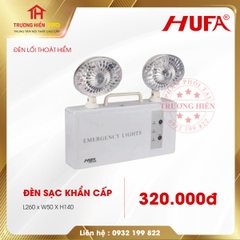 ĐÈN SẠC KHẨN CẤP HUFA  L260*W50*H140