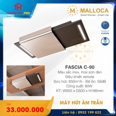 MÁY HÚT MÙI ÂM TRẦN MALLOCA FASCIA-C-90​​​​​​​