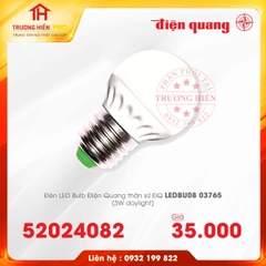 ĐÈN LED BULD ĐIỆN QUANG CÔNG SUẤT NHỎ ĐQ LEDBU08 3W 03765 