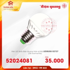 ĐÈN LED BULD ĐIỆN QUANG CÔNG SUẤT NHỎ ĐQ LEDBU08 2W 02727