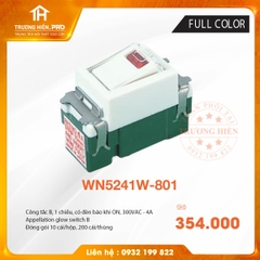 CÔNG TẮC E  FULL COLOR WHITE PANASONIC  WN5241W-801