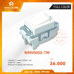 CÔNG TẮC C FULL COLOR WHITE PANASONIC  WNV5002-7W
