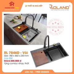 CHẬU RỬA CHÉN ROLAND RL: 7846D