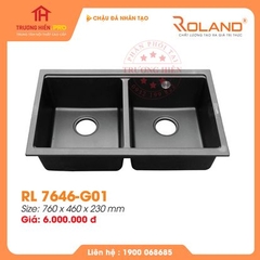 CHẬU RỬA CHÉN ROLAND RL: 7646-G01