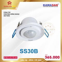 CÔNG TẮC CẢM ỨNG HỒNG NGOẠI ÂM TRẦN SS30B KAWASAN