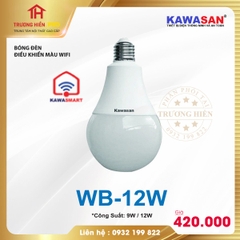 ĐÈN ĐIỀU KHIỂN MÀU WIFI WB-12W​​​​​​​ KAWASAN 