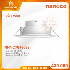 ĐÈN LED ÂM TRẦN PANASONIC DN SERIES 9W (ĐỔI 3 MÀU)