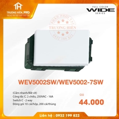 CÔNG TẮC CẮM NHANH/BẮT VÍT WIDE SERIES  PANASONIC WEV5002SW/WEV5002-7SW​​​​​​​
