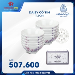 BỘ 10 CHÉN ĂN CƠM DAISY CỎ TÍM MINH LONG