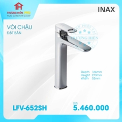 VÒI CHẬU ĐẶT BÀN INAX LFV- 652SH NÓNG LẠNH