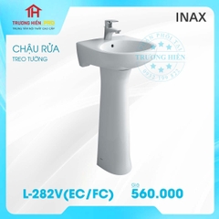 CHẬU RỬA TREO TƯỜNG INAX L- 282V (EC/FC)