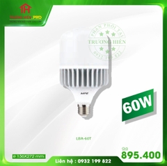 LED BULB 60W ÁNH SÁNG TRẮNG LBA-60T MPE