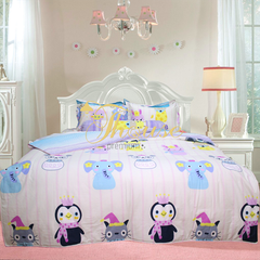 Bộ chăn ga gối drap giường 100% cotton sợi bông Hàn Quốc Julia 229
