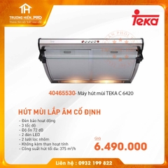 MÁY HÚT MÙI ÁP LẮP ÂM CỐ ĐỊNH TEKA C 6420 