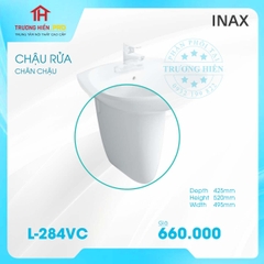 CHÂN CHẬU INAX L- 284VC