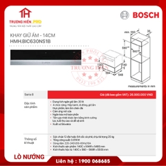 KHAY GIỮ ẤM BOSCH BIC630NS1B