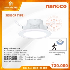 ĐÈN LED ÂM TRẦN PANASONIC DN SERIES 9W (Sensor Type)