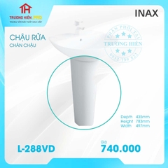 CHÂN CHẬU INAX L- 288VD