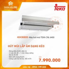 MÁY HÚT MÙI ÁP LẮP ÂM  DẠNG KÉO TEKA CNL 6400