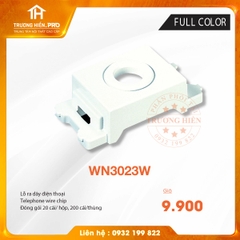 LỖ RA DÂY ĐIỆN THOẠI FULL COLOR WHITE PANASONIC WN3023W