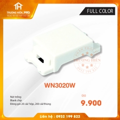 NÚT TRỐNG FULL COLOR WHITE PANASONIC WN3023W