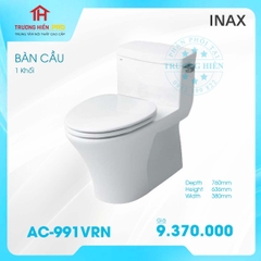 BÀN CẦU 1 KHỐI INAX AC-991VRN