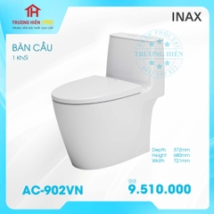 BÀN CẦU 1 KHỐI INAX AC-902VN