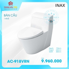 BÀN CẦU 1 KHỐI INAX AC-918VRN