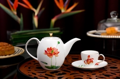 Bộ trà Minh Long cao cấp Hương sen 0.47 L