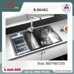 CHẬU RỬA CHÉN VIỆT MỸ B-8648Q