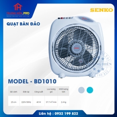 QUẠT BÀN ĐẢO SENKO MODEL- BD1010