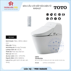 Bàn Cầu TOTO C971/TCF9433A GG