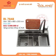 CHẬU RỬA CHÉN ROLAND RL 7848