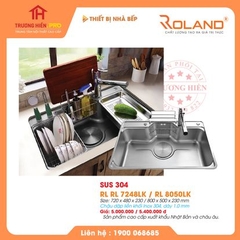 CHẬU RỬA CHÉN ROLAND RL 8050LK