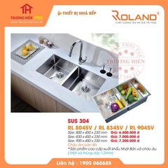 CHẬU RỬA CHÉN ROLAND RL 9045V