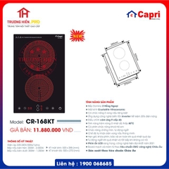 BẾP HỒNG NGOẠI CAPRI MODEL CR-168KT