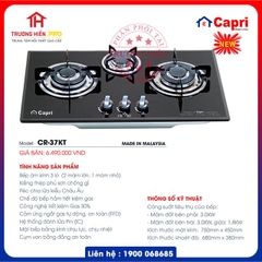 BẾP GAS ÂM CAPRI MODEL CR-37KT