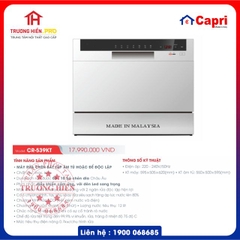 MÁY RỬA CHÉN CAPRI MODEL CR-539KT