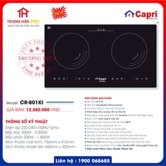 BẾP TỪ CAPRI MODEL CR-801KI