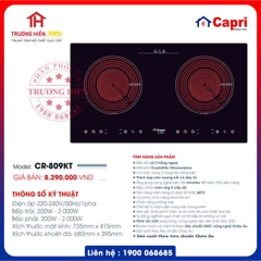 BẾP HỒNG NGOẠI CAPRI MODEL CR-809KT