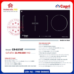 BẾP TỪ CAPRI MODEL CR-831KT