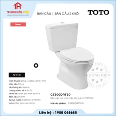 Bàn Cầu TOTO CS300DRT10