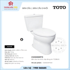 Bàn Cầu TOTO CS300DRT3