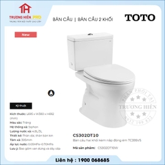 Bàn Cầu TOTO CS302DT10