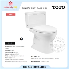 Bàn Cầu TOTO CS302DT3